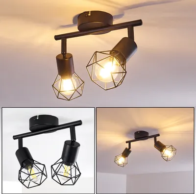 Produktbild von Borio »Borio« Deckenlampe aus Metall in Schwarz