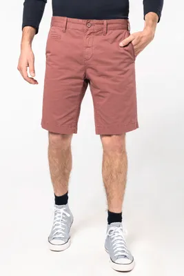 Produktbild von Kariban Bermuda-Shorts für Herren im ausgewaschenen Look