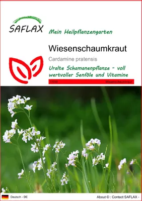 Obrázok produktu pre SAFLAX - lúčna pena - Cardamine pratensis - 100 Semená