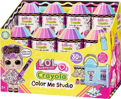 Produktbild von L.O.L. Surprise Loves Crayola Color Me Studio (sortierter Artikel)