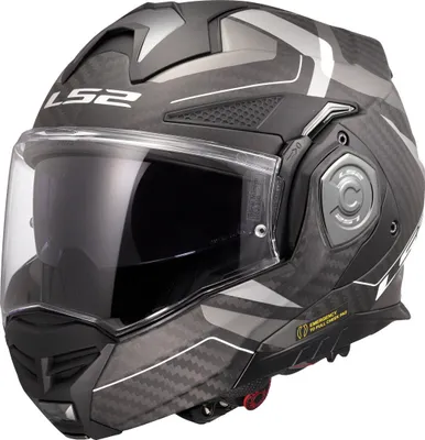 Zdjęcie produktu dla Kask modułowy Ls2 Ff901 Advant X Carbon Horizon czarny 3XL czarny 3XL