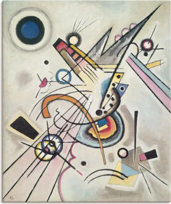 Zdjęcie produktu dla ARTland – obraz na płótnie „Diagonale”. 1923 r. Wymiary: 45 x 60 cm