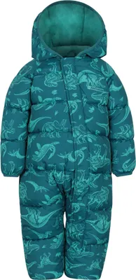 Produktbild von Mountain Warehouse - "Frosty" Schneeanzug Wattiert für Kleinkind MW2136 (80) (Dunkles Aquamarin)