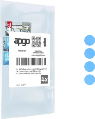 Produktbild von apgo 4 Stück Linsenschutz Kamera Schutzglas für Oppo Reno4 Pro Kameraschutz, 9H Kameraobjektiv Camera Lens Protector