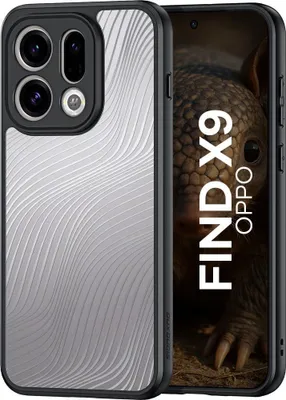 Produktbild von OPPO Find X9 Hülle - Dux Ducis Aimo Series - Transparent TPU Back Cover - Schwarz