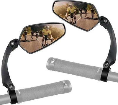 Produktbild von Fahrradspiegel auf Lenker dauerhaft