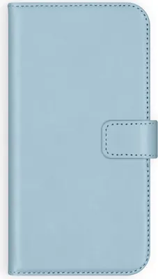 Produktbild von Selencia Echtleder Klapphülle Samsung Galaxy S20 - Air Blue