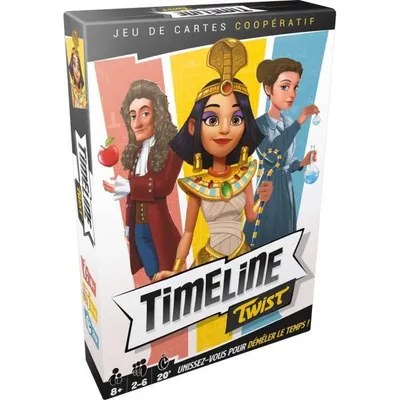 Produktbild von Kartenspiele Asmodee Timeline Twist (FR)