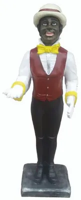 Produktbild von Casa Padrino Luxus XXL Deko Figur Buttler H. 95 cm