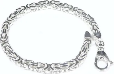 Produktbild von SILBERKETTEN STORE Königskette Armband 5mm - 925 Silber - 19cm