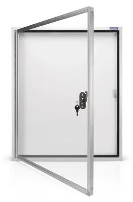 Produktbild von Magnetoplan Schaukasten CC für den Außenbereich, mit Sicherheitsglas, 4 xA4 650 x 780 x 65 mm