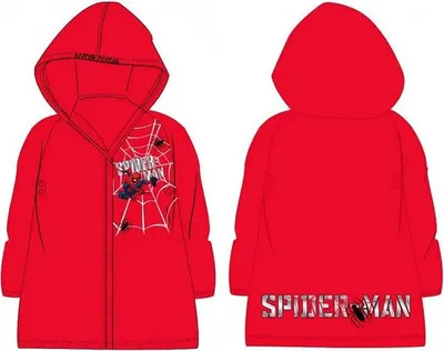 Produktbild von Jungen Marvel Umhang Größe 116/122 - Spiderman