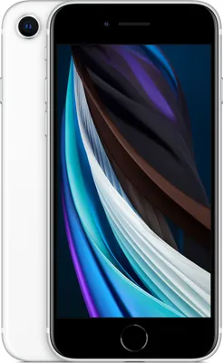 Produktbild von Apple iPhone SE (2. Gen.) Smartphone (P/N: MHGQ3ZD/A, 64GB, weiß, LTE, Retina, Kabellos) MHGQ3ZD/A