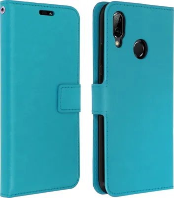 Obrázok produktu pre Avizar, obal s klapkou a stojanom pre Huawei P20 Lite, tyrkysová farba