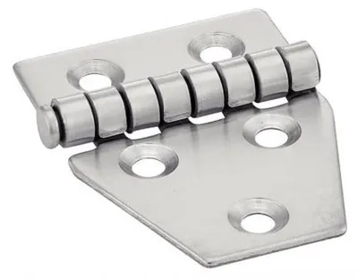 Image de 5 Charnières Type H 30 mm - Inox A2 - D-Work