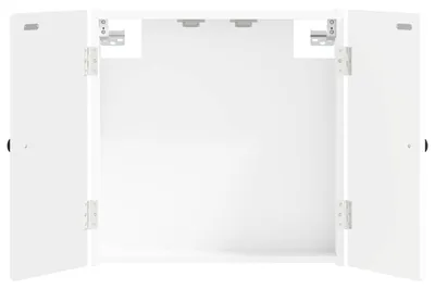 Immagine prodotto di vidaXL Armadietto per bersaglio da freccette BREDA, bianco, 52,5 x 10,5 x 53,5 cm