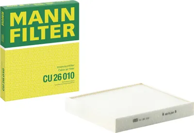 Produktbild von MANN-FILTER CU 26 010 Innenraumfilter Pollenfilter für VW Polo Schrägheck (6R1, 6C1)