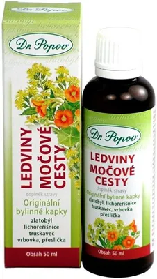 Zdjęcie produktu dla Krople ziołowe – Nerki i drogi moczowe – 50 ml