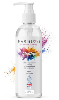 Image de Lubrifiant à base d'eau 250 ml pour sextoys en silicone, inodore et sans goût