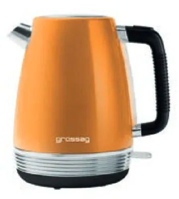 Image de Bouilloire Grossag 1,7 l, orange, WK 28.03 (1396)