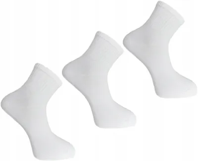 Produktbild von Moraj Herren Socken 3/4 Weiß 3er-Pack