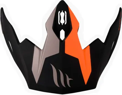 Produktbild von Mt Helmets Visera Streetfighter Twin Visier Orange,Schwarz,Grau Orange,Schwarz,Grau One Size