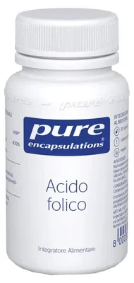 Immagine prodotto di Pure Encapsulations Acido Folico 30 Capsule