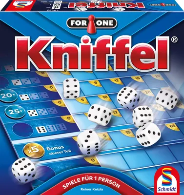 Produktbild von Schmidt Spiele For One - Kniffel, Würfelspiel
