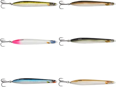 Immagine prodotto di Cucchiaio per trota di mare Abu Garcia Sölv Piil, colore:UV Pink Tail, peso g:16,0