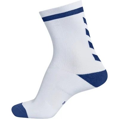 Produktbild von Hummel Elite Indoor Sock Low, White/True Blue, 31-34