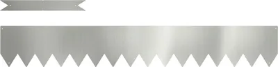 Produktbild von Möbel Rasenkanten 50 Stk. 100x0,5x15 cm Verzinkter Stahl - Beeteinfassungen 865941