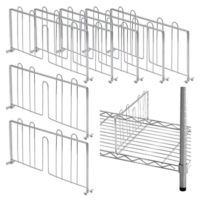 Productafbeelding van Solidchoice - Set van 8 Plankverdelers voor Organisatie in Huis