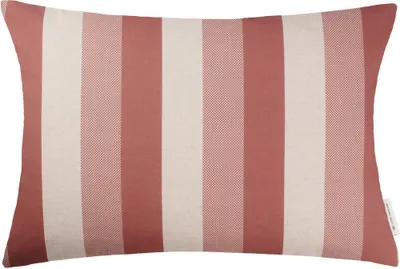 Produktbild von Tom Tailor Zierkissenhülle Checked Stripe rost 40x60cm