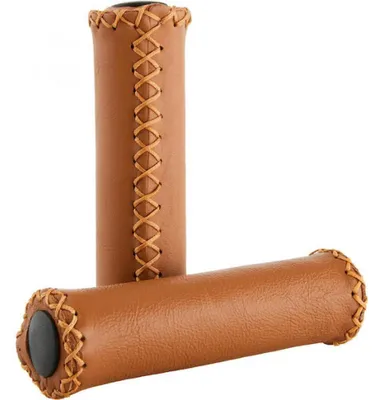 Produktbild von Procraft Lenkergriffe Country 130 mm braun - eleganter Lederkomfort für dein ...