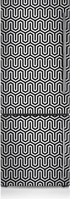 Produktbild von Kühlschrankmagnete Kühlschrank Magnetfolie Magnete Küche 70x190 cm - Geometrisches Muster