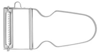 Produktbild von 12x Pendelschäler mit 2 Klingen, 12 cm, Edelstahl, Klingenstahl 420