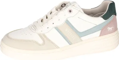 Produktbild von Mustang Damen Schnürschuh aus rutschfesten pflegeleichten Materialien 1510-301, Größe:37 EU, Farbe:Mehrfarbig