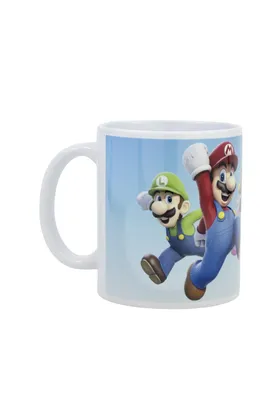 Image de Super Mario Luigi Tasse enfant garçon Tasse dans une boîte cadeau
