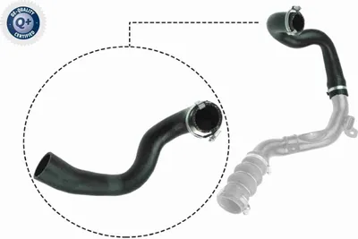 Produktbild von VAICO V25-1053 Turbo Ladeluftschlauch für FORD TRANSIT CONNECT (P65, P70, P80) Tourneo Connect Mk1