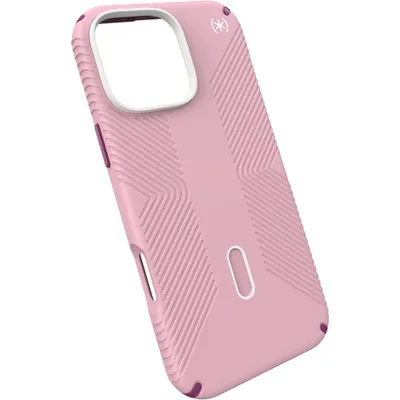 Immagine prodotto di Custodia MagSafe per Apple iPhone 16 Pro Max - Cover posteriore Speck Presidio2 Grip ClickLock - Rosa