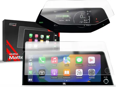 Produktbild von Matte Autodisplayfolie 2in1 für Toyota Prius 5 12,3" (2023-2025), Grizz Protector