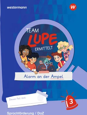 Produktbild von TEAM LUPE ERMITTELT - Übungshefte. Sprachförderung 3