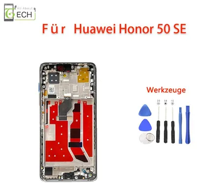 Produktbild von Für Huawei Nova 9 SE / Honor 50 SE LCD Display mit Rahmen Touchscreen