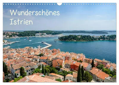 Produktbild von Wunderschönes Istrien (Wandkalender 2027 DIN A3 quer), CALVENDO Monatskalender