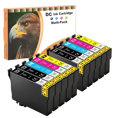 Immagine prodotto di Cartucce compatibili D&C 10x per stampanti Epson 604XL 604 XL, adatte ai modelli Epson Expression Home XP-2205, XP-2200, XP-3200, XP-3205, XP-4200, XP-4205 e Workforce WF-2910, WF-2930, WF-2935, WF-2950