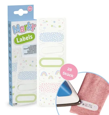 Immagine prodotto di COLOP 9C 169589 COLOP MARKY iron-on Labels retail