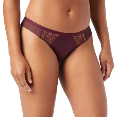 Produktbild von Triumph Freesia Florale Brazilian, Farbe: Deep Burgundy EG/00EG, Größe: 40 Mini Slip