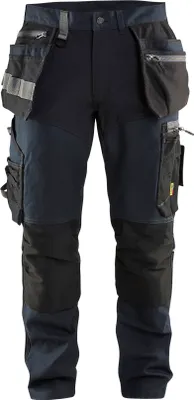 Produktbild von Blakläder® Handwerker Arbeitshose mit Stretch 1599 1343 in div. Farben, Farbe:schwarz, Größe:D116 (D29)