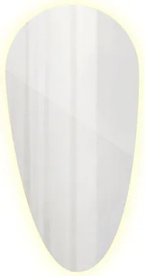 Produktbild von Hochwertiger LED Wandspiegel Tropfen s Design Zuhause 35 x 70 cm
