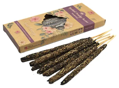 Produktbild von Green Tree Spiritual Smudge Räucherstäbchen "Rosemary of Positive Energy", 8 Stä